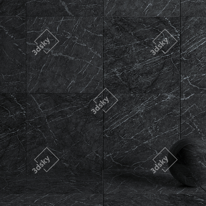 ATLAS MARVEL Grigio Intenso Wall Tiles 3D model image 3