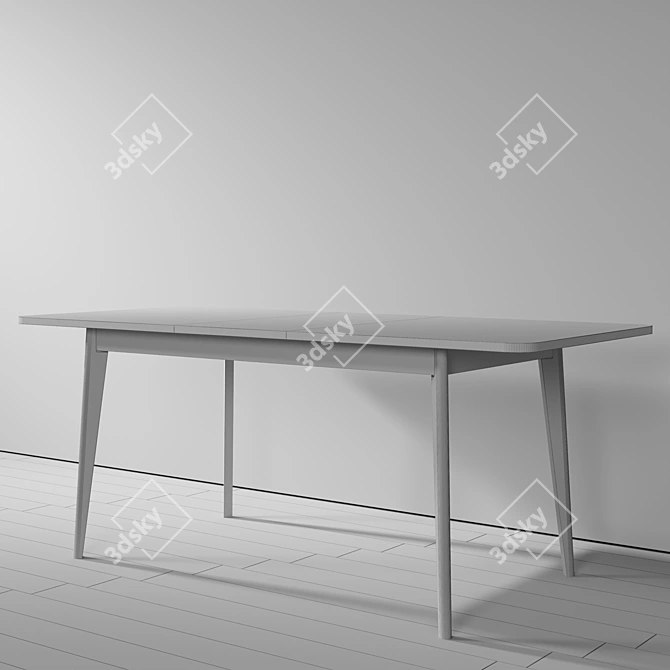 Primo Piaski Extendable Table 3D model image 2