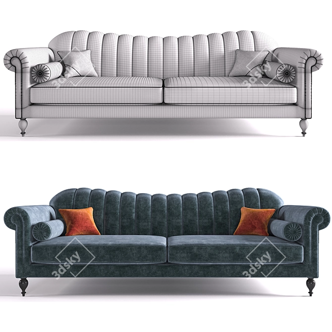 Modern 2014 Bykepi Sofa 3D model image 2