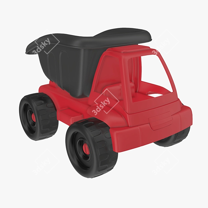 Ultimate Toy Dump Truck: PBR Textures & V-Ray 3.6 3D model image 1