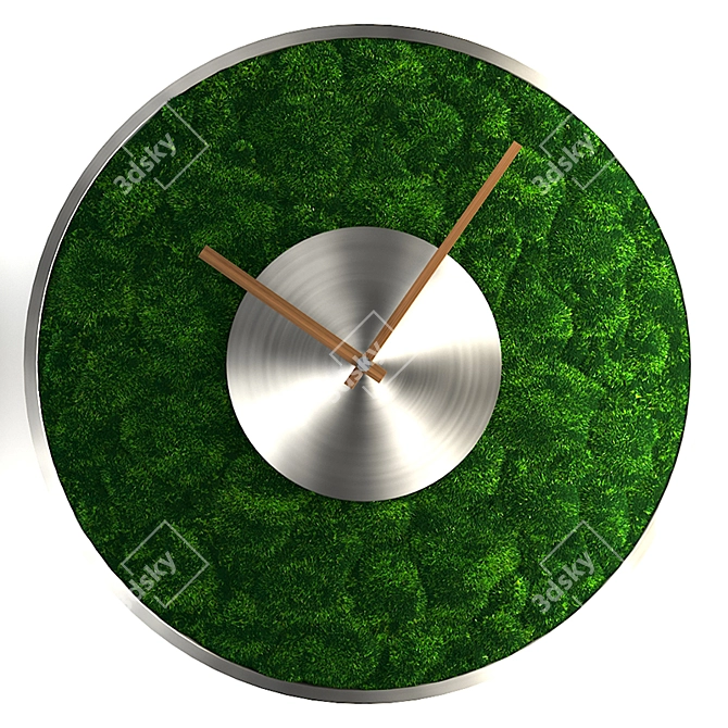 MossTime: Stabilized Moss Watch 3D model image 3