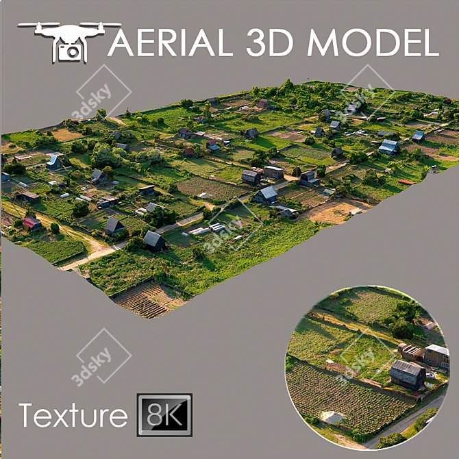 Title: Aerial Scan 3D Landscape 3D model image 1