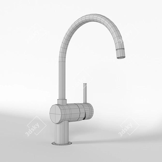 Timeless Elegance: GROHE Minta Mixer 3D model image 2