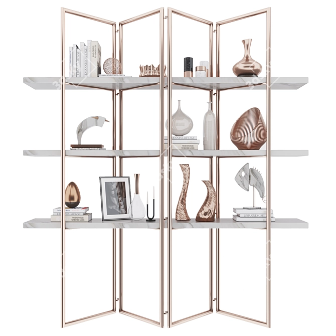 Title: Versatile Archive Shelving Solution 3D model image 1