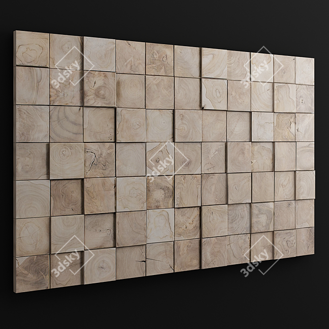 3D Panel Render Files - Vray, Corona, OBJ 3D model image 1