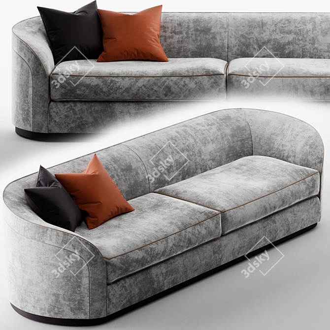 Modern Elegance: Anderson Sofa 3D model image 2