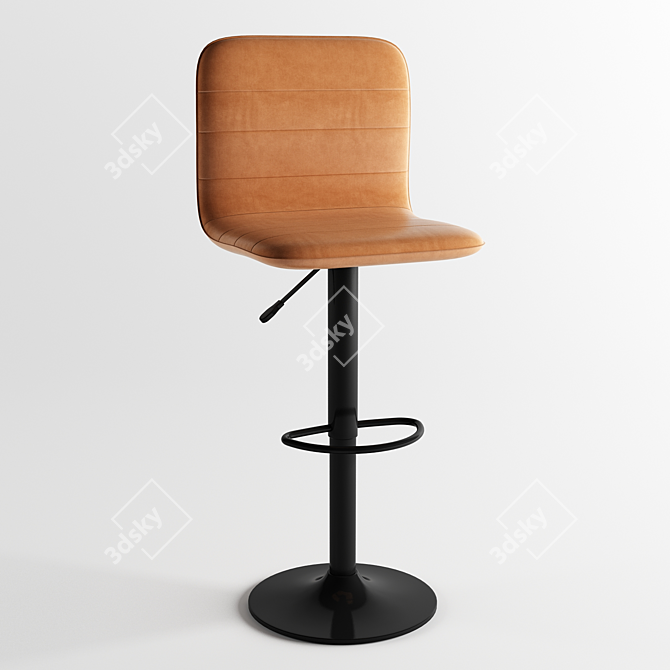 ErgoFit 2r Chair: Modern Comfort 3D model image 1