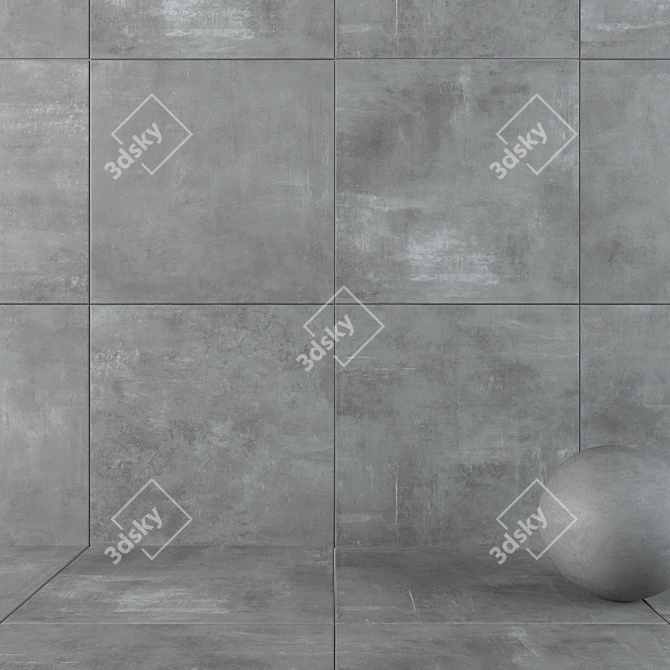 Atlas Boost Smoke Wall Tiles 3D model image 1