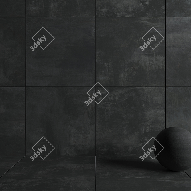 Boost Tarmac Wall Tiles - High Definition Multi-Texture (120x120 cm) 3D model image 3