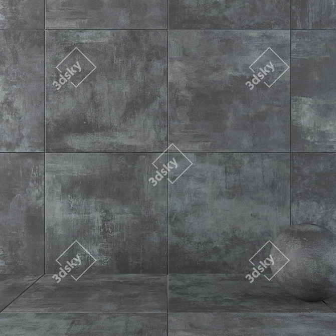 ATLAS Tarmac Boost Tiles: HD Wall & Floor Set 3D model image 2