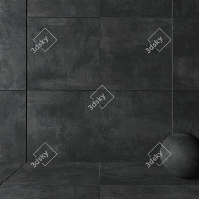 ATLAS Tarmac Boost Tiles: HD Wall & Floor Set 3D model image 3