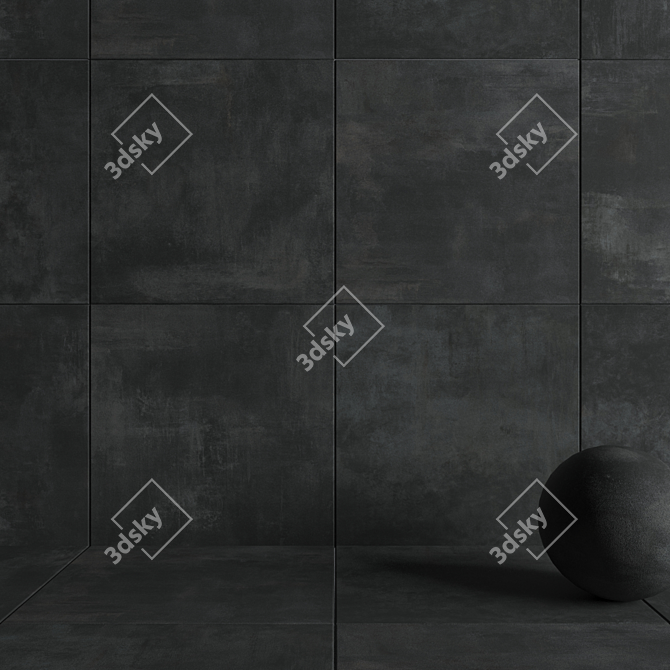 ATLAS Tarmac Boost Tiles: HD Wall & Floor Set 3D model image 1