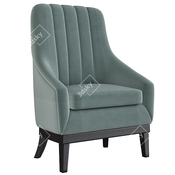 Stylish Aleal CHAIRS - Perfect Comfort 3D model image 1