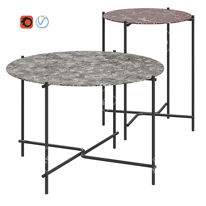 RFgroup Coffee Table: Enjoy Your Space 3D model image 1