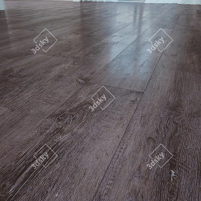 Enigma Oak Wood Floor: High Quality TexturePack & Tile Files 3D model image 1