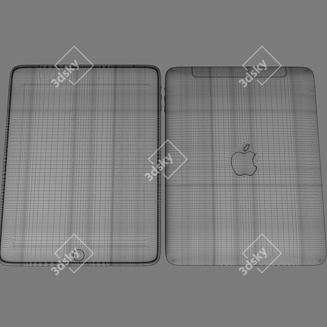 Enhanced Ipad One: Cellular Connection 3D model image 2