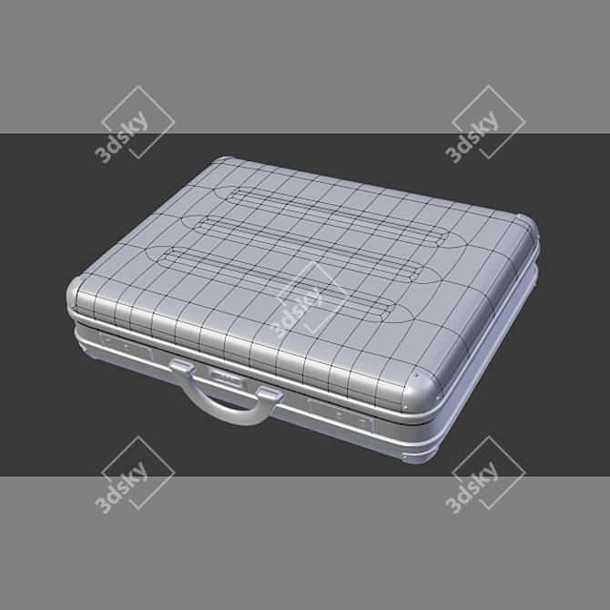 Elegant Business Wallet: Timeless Style 3D model image 3