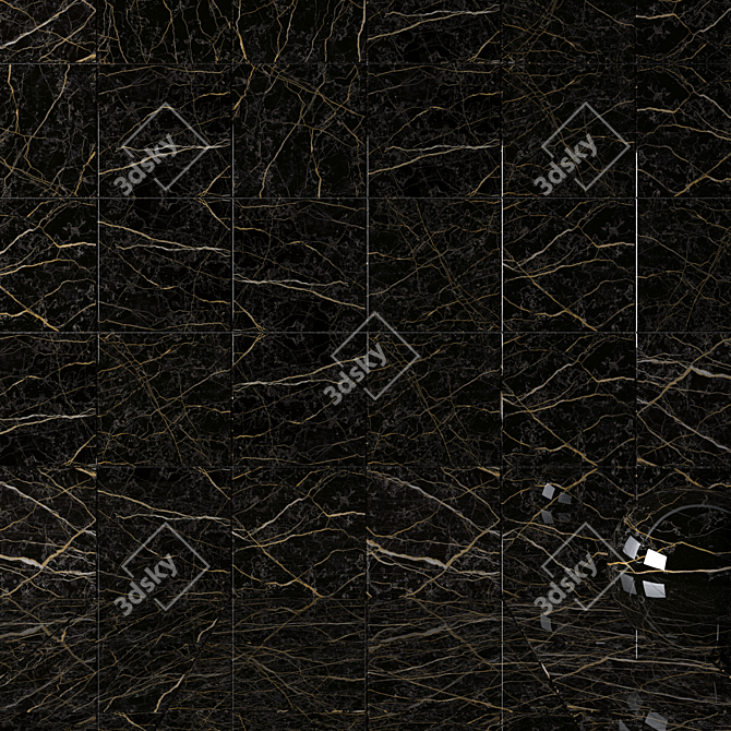 Chic HD Wall & Floor Tiles 3D model image 2