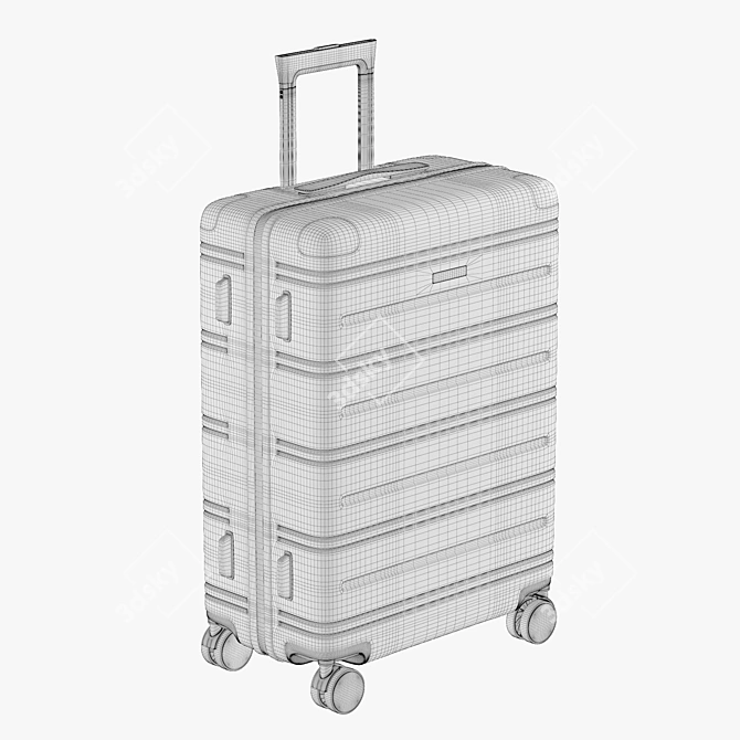 Wittchen Large Suitcase - 56-3a-443 3D model image 6