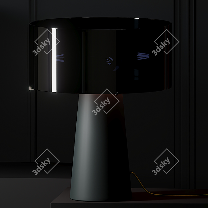 Elegant B&B Italia Table Lamp 3D model image 2