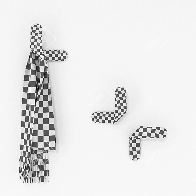Nordic-inspired 89 Hanger 3D model image 3