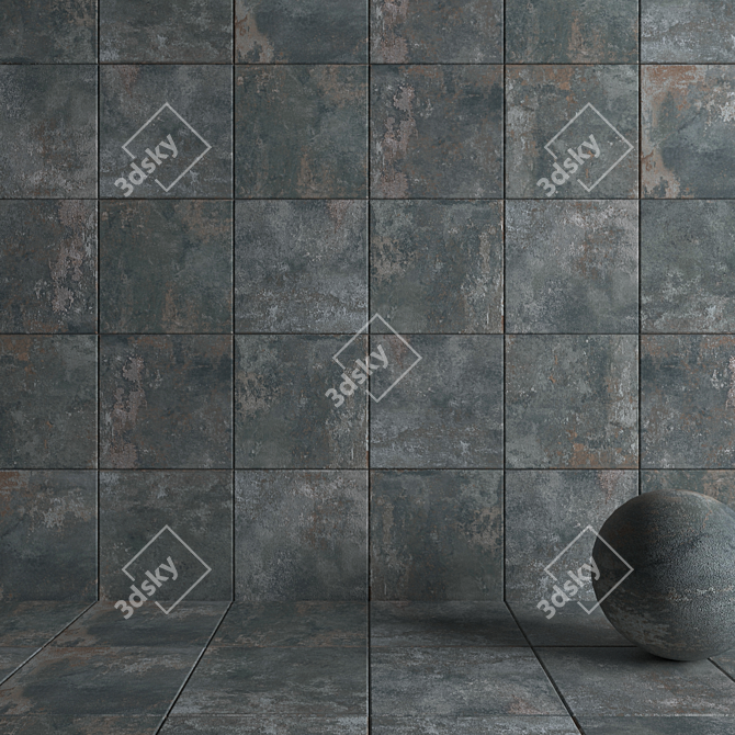 Ghost Jade Wall/Floor Tiles 3D model image 3