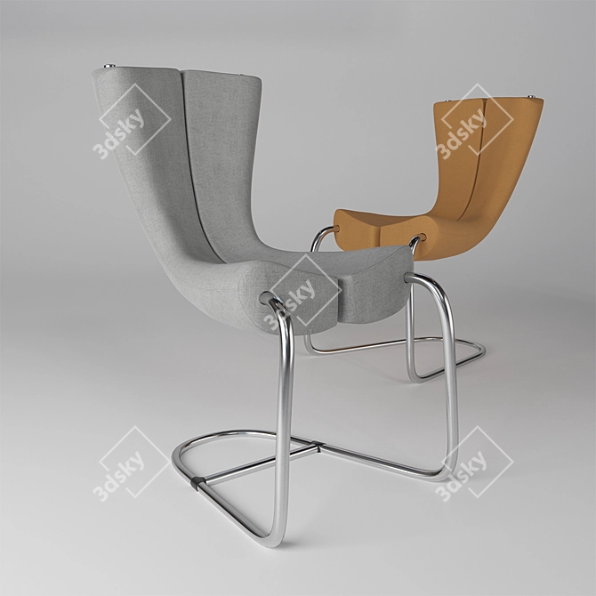 Komed Chair: Sleek Design by Marc 3D model image 1