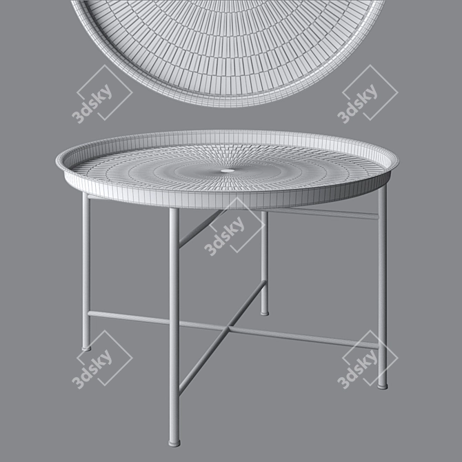 Adaline Table, La Forma 3D model image 2