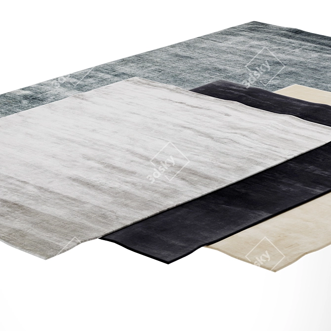 Elevate Your Space with BoConcept Carpets 3D model image 2