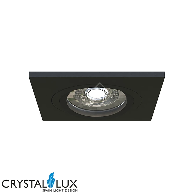 Crystal Lux Modern Pendant - CLT 002C1 BL 3D model image 1