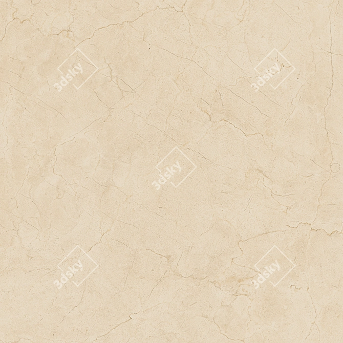 Chic Cream Wall and Floor Tiles 3D model image 3
