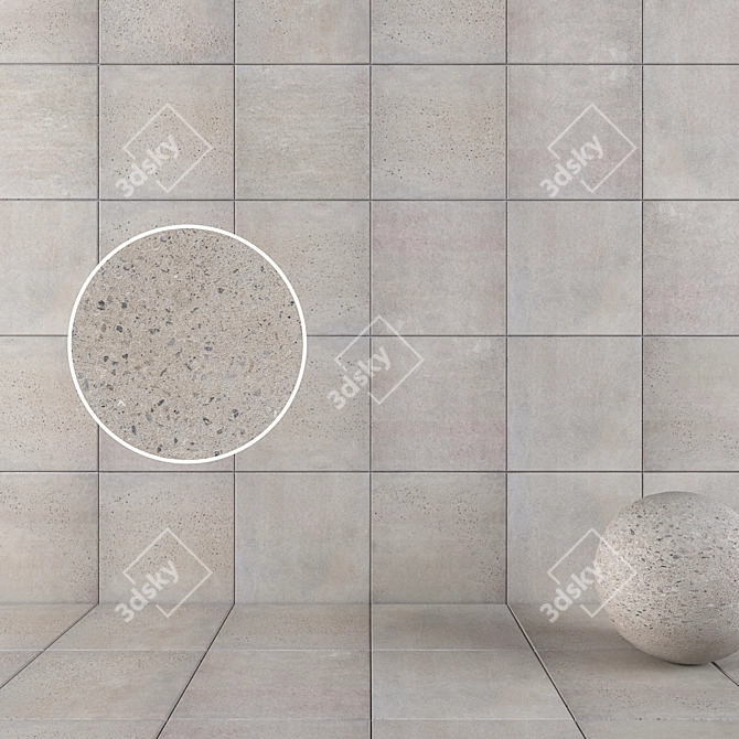 DOWNTOWN Earth HD Wall Tiles 3D model image 1