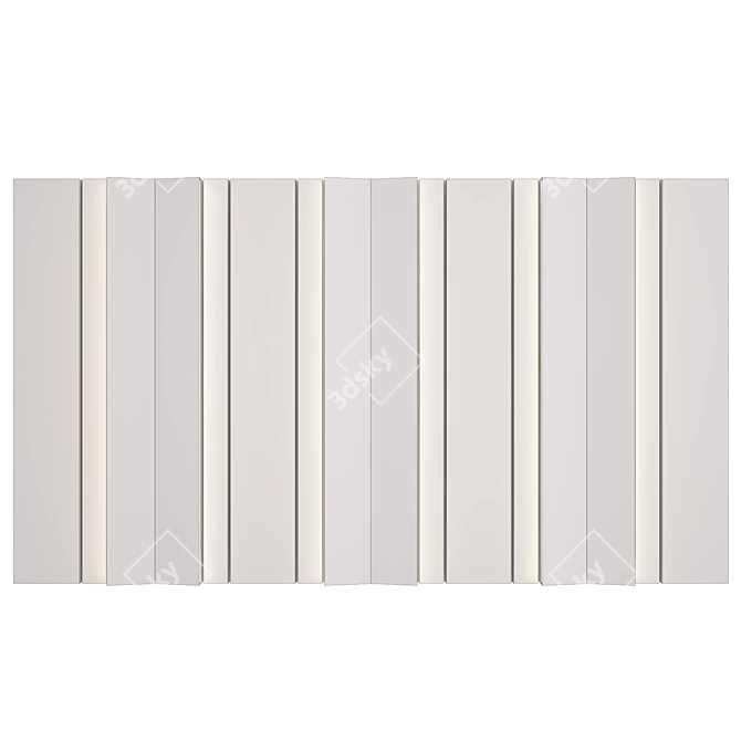 Archived Wall Panel Design 3D model image 3