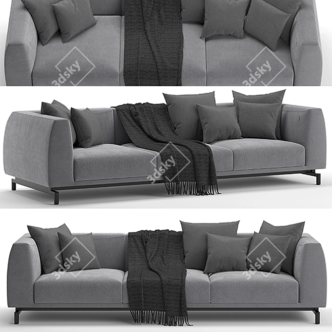 GERMAIN Contemporary Sofa by Ditre Italia 3D model image 1