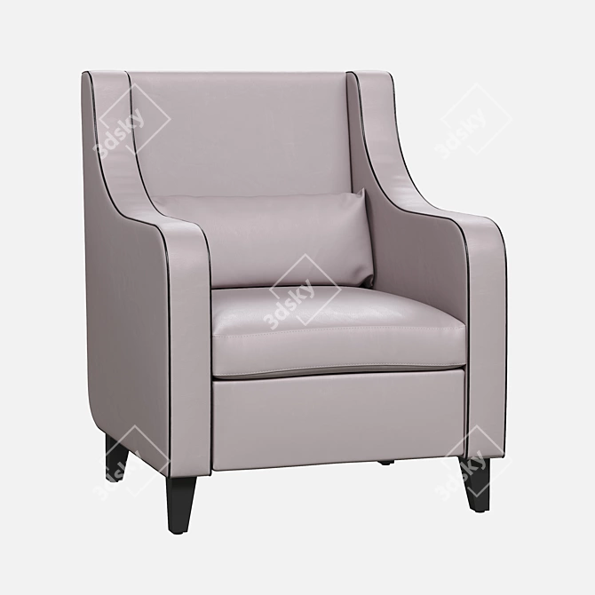 Domingo Contract st 104 - Elegant and Versatile Chair 3D model image 1