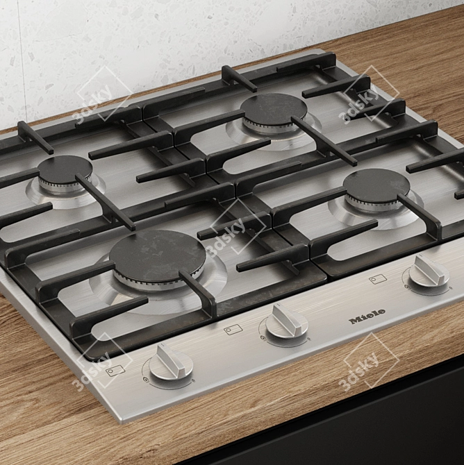 Blanco Kitchen Sink & Mixer 3D model image 2