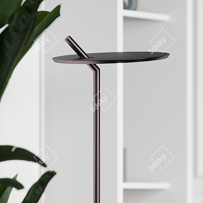 Modern Lua ST Floor Lamp - Elegant Lighting Solution 3D model image 4