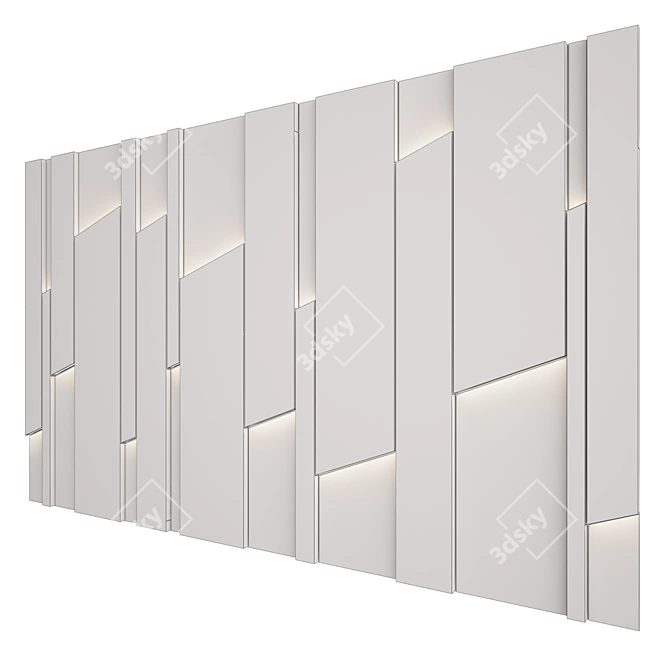 Versatile Wall Panel 42 3D model image 3