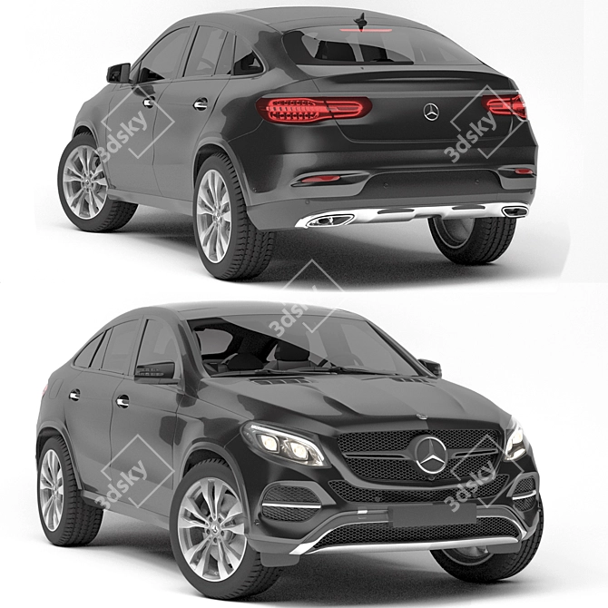 Sleek 2013 Mercedes-Benz 3D model image 1