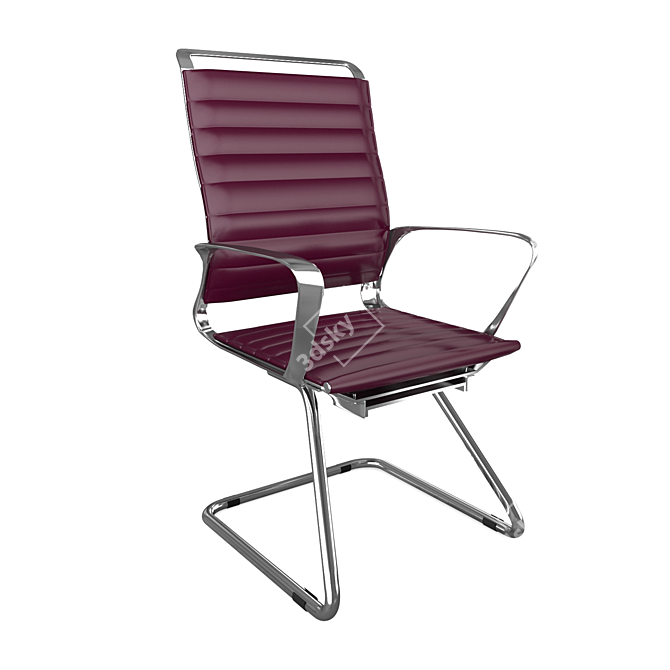 Metal Leg Universal Chair 3D model image 1