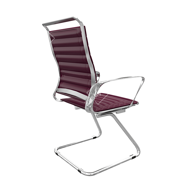 Metal Leg Universal Chair 3D model image 2