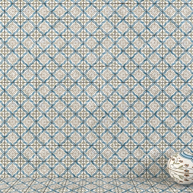 Peronda Nijar Wall Tiles - HD Multi-Texture Collection 3D model image 1