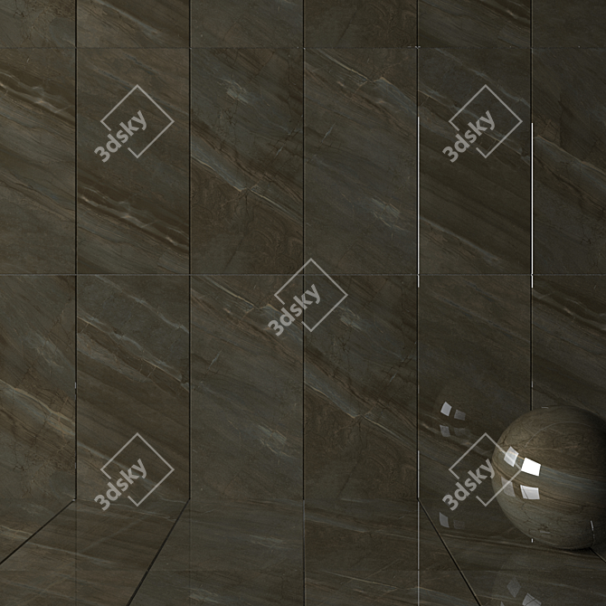 Exotic 4K Multi-Texture Wall/Floor Tiles 3D model image 2