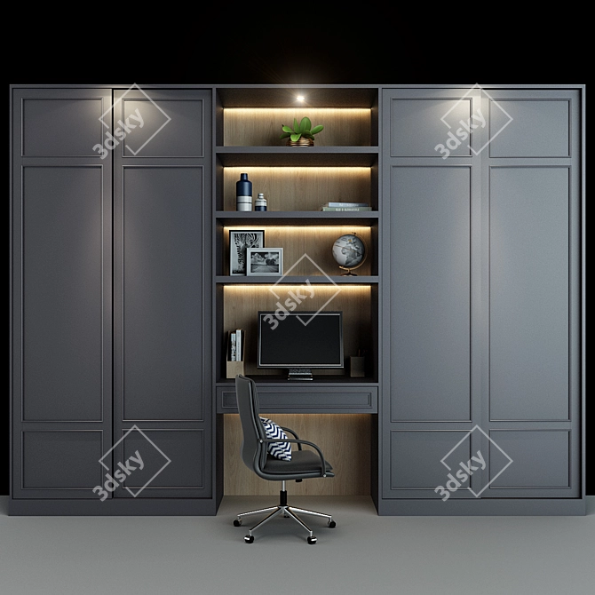 Efficient Workspace Solution 3D model image 1