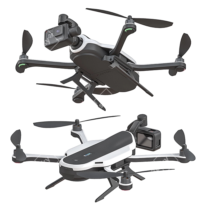 Elevate Your Perspective: GoPro KARMA Drone 3D model image 2