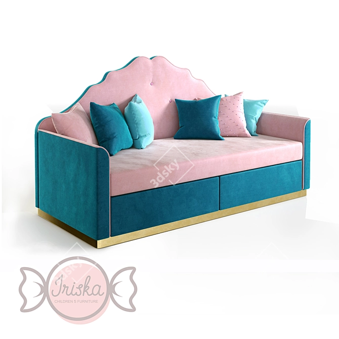 Little Lilu Sofa 3D model image 4