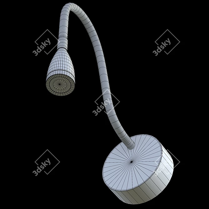 Crystal Lux CLT 212W BL Pendant: Modern Spanish Design 3D model image 2