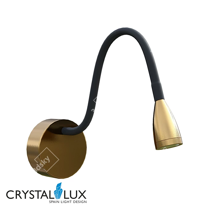 Crystal Lux CLT 212W BS Pendant 3D model image 1