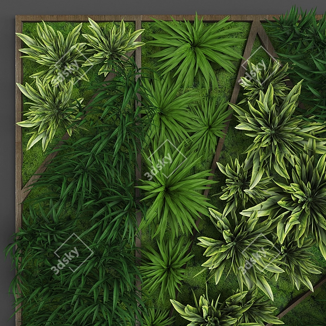 SpaceSaver Vertical Garden 3D model image 2