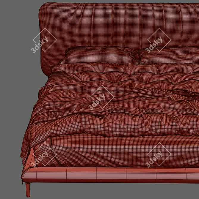 Lunar Dream Bed | My Home Collection 3D model image 3